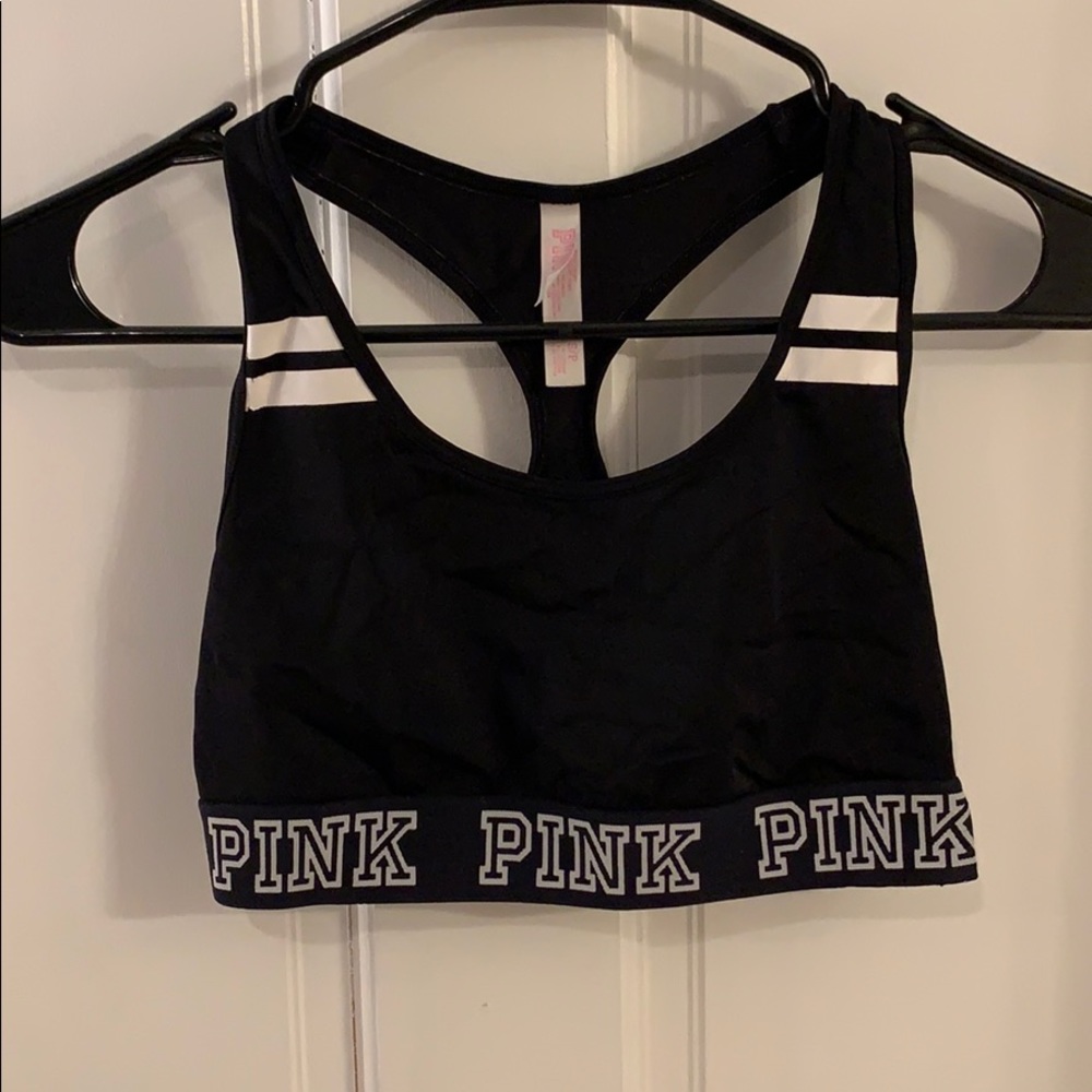 Black VS ‘Pink’ sports bra